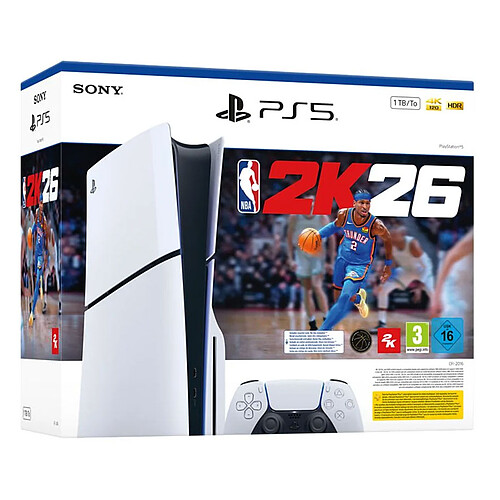 Sony Interactive Entertainment – PlayStation 5 + NBA 2K26