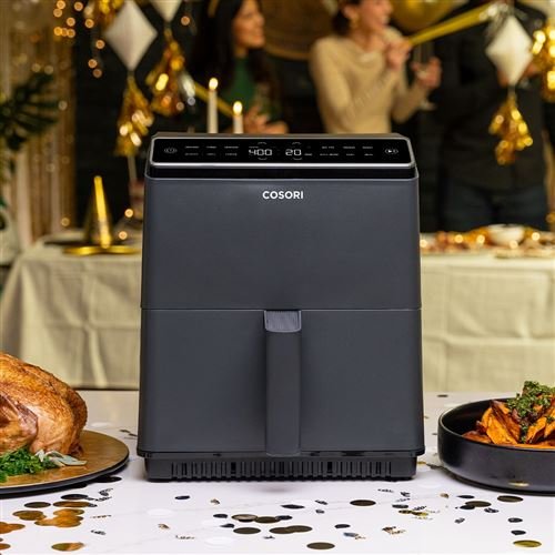 Freidora Cosori Dual Blaze Chef Edition KOSP0011EUN de 1700 W, color negro - Imagen de 6